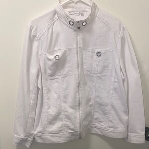 Women's White Jean Jacket